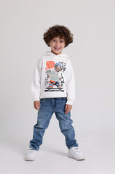 Wild City Offwhite Sweetshirt